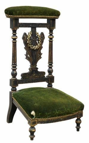 FRENCH PARCEL GILT CROSS