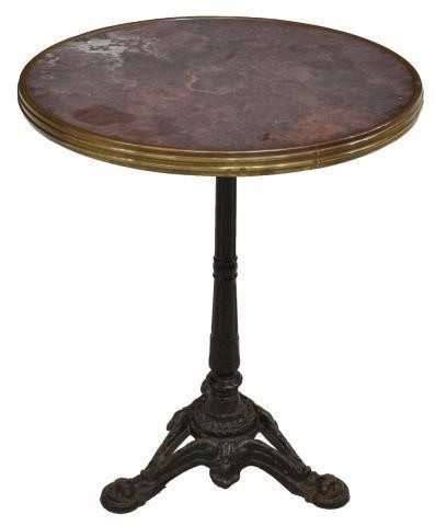 FRENCH PARISIAN CAST IRON BISTRO