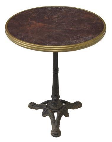 FRENCH PARISIAN CAST IRON BISTRO