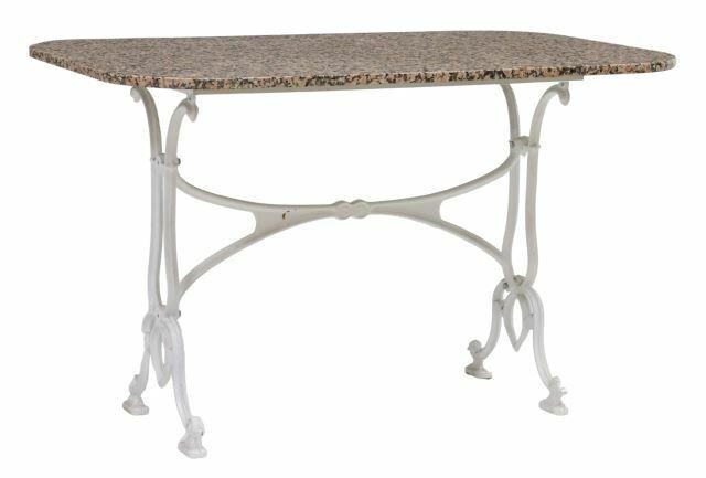 FRENCH PARISIAN GRANITE-TOP CAST