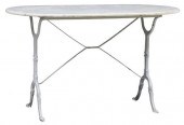FRENCH PARISIAN MARBLE-TOP CAS