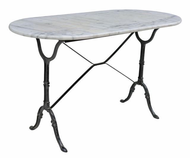 FRENCH PARISIAN MARBLE-TOP CAST