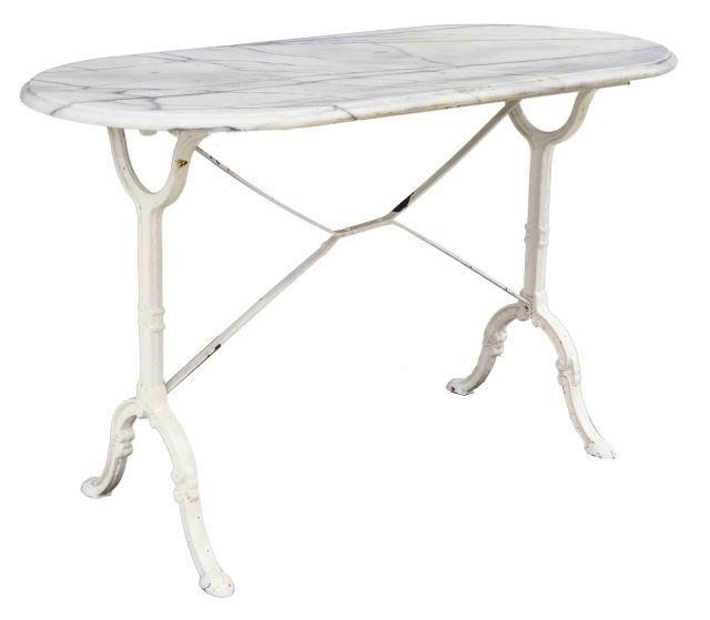 FRENCH PARISIAN MARBLE-TOP CAST