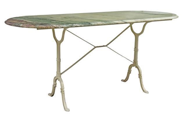 FRENCH PARISIAN MARBLE-TOP CAST