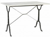 FRENCH PARISIAN MARBLE-TOP CAS