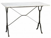 FRENCH PARISIAN MARBLE-TOP CAS