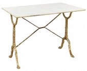 FRENCH PARISIAN MARBLE-TOP CAS