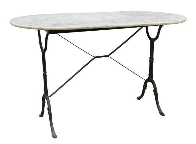 FRENCH PARISIAN MARBLE-TOP CAST