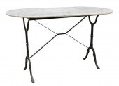 FRENCH PARISIAN MARBLE-TOP CAS