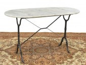 FRENCH PARISIAN MARBLE-TOP CAS