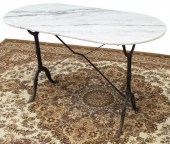 FRENCH PARISIAN MARBLE-TOP CAS