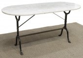FRENCH PARISIAN MARBLE-TOP CAS