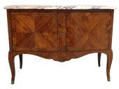 +FRENCH PARQUETRY MARBLE TOP C