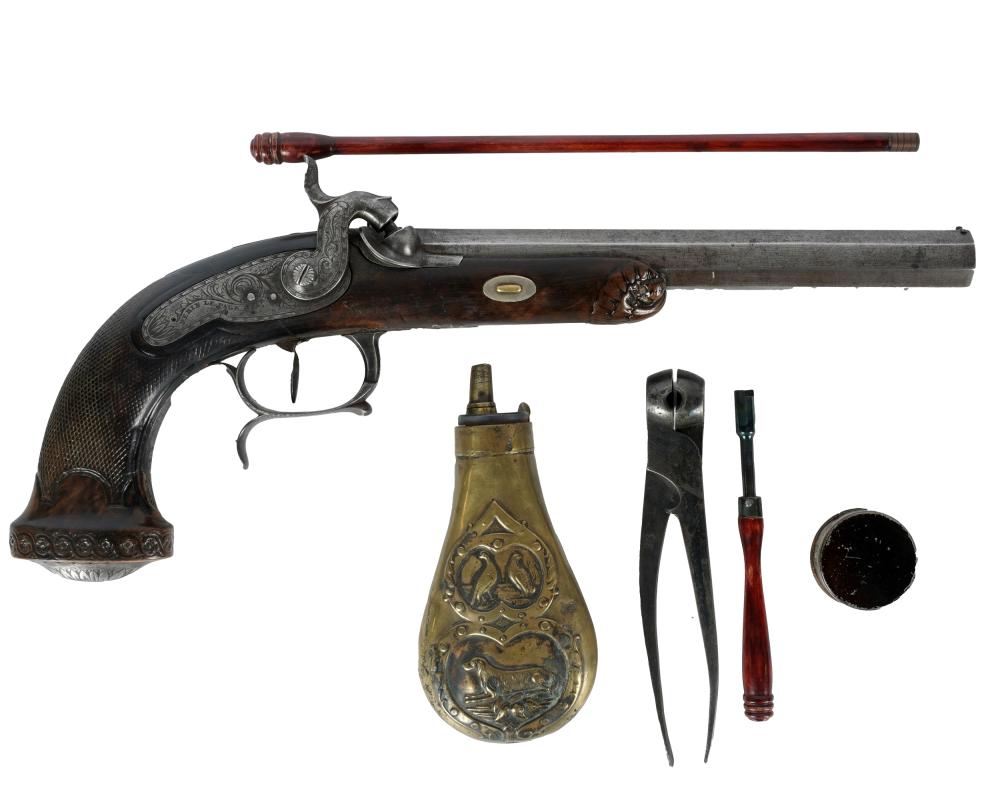 FRENCH PERCUSSION PISTOLwith