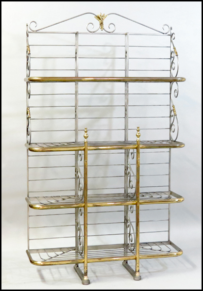 FRENCH PERFIT FILS BAKER'S RACK. H: