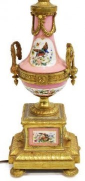 FRENCH PH MOUREY PORCELAIN URN
