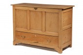 FRENCH PINE BLANKET CHEST - 19