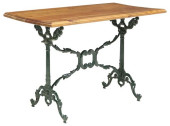 FRENCH PINE-TOP GREEN PAINTED