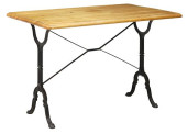 FRENCH PINE-TOP PAINTED CAST I