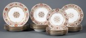FRENCH POLYCHROME, GILT PORCEL
