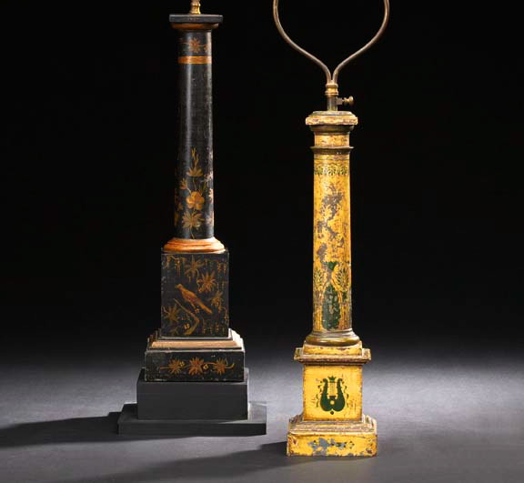 French Polychromed Tole-Peinte