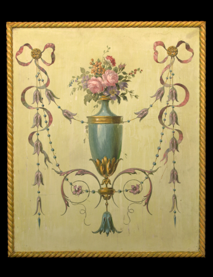 French Polychromed Wooden