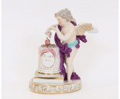 French porcelain angel titled