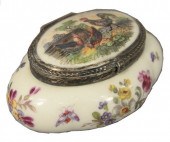 FRENCH PORCELAIN BONBONNIERE B