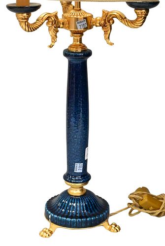 FRENCH PORCELAIN CANDELABRA