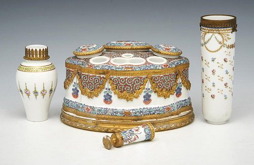 FRENCH PORCELAIN: CHANTILLY DESK