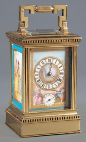 FRENCH PORCELAIN MOUNTED CARRI