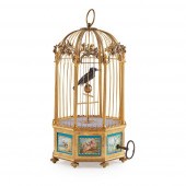 FRENCH PORCELAIN MOUNTED GILT