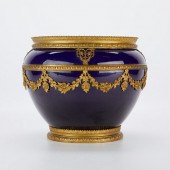 FRENCH PORCELAIN PLANTER W/ OR