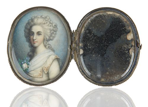 FRENCH PORTRAIT MINIATURE