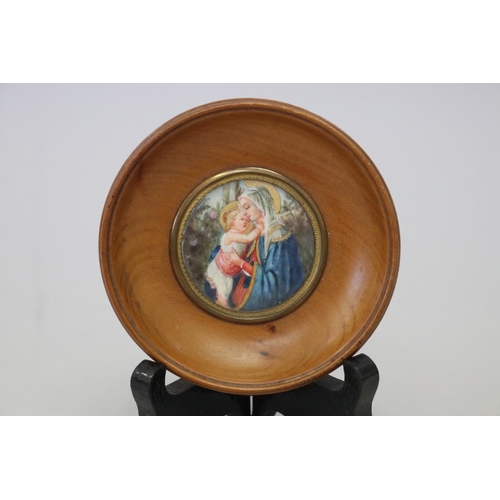 French portrait miniature of