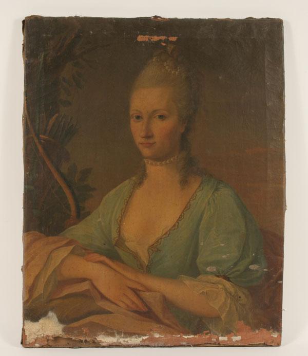 French portraits: a woman in her