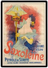 French poster by Cheret, Saxol