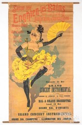 FRENCH POSTER FOR ENGHEIN-LES-