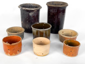 FRENCH POTTERY CHEESE STRAINER