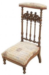 FRENCH PRIE DIEU PRAYER CHAIR