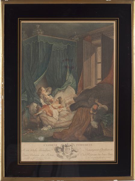 French Print 18th Centuryengraved