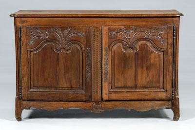 French Provincial carved buffet,