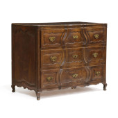 FRENCH PROVINCIAL CARVED OAK C