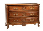 FRENCH PROVINCIAL CARVED OAK C