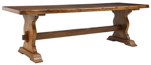 FRENCH PROVINCIAL CARVED OAK