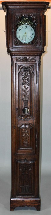 FRENCH PROVINCIAL CARVED OAK T