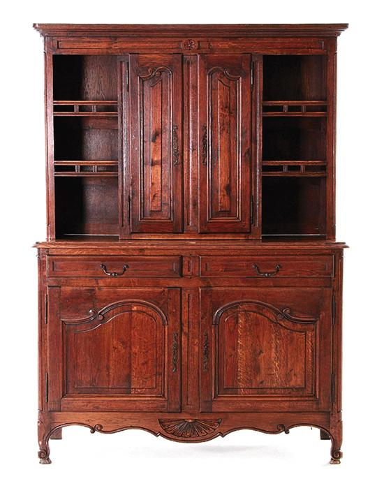 French Provincial carved oak