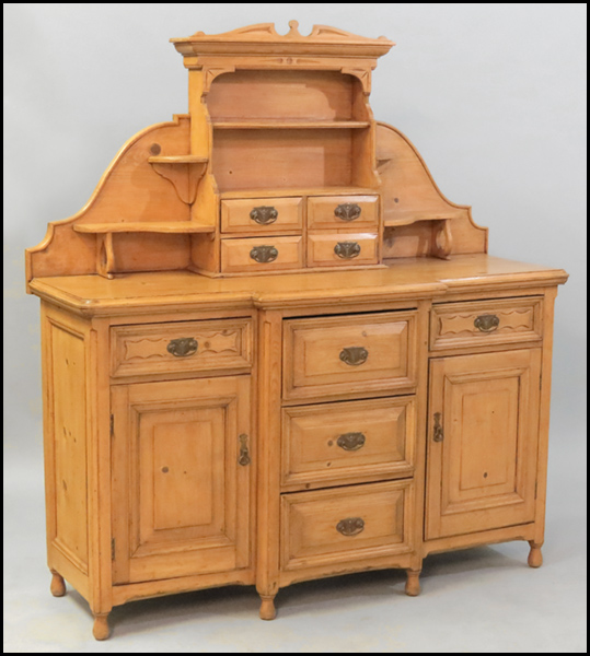 FRENCH PROVINCIAL CARVED PINE