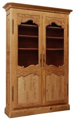FRENCH PROVINCIAL CARVED PINE
