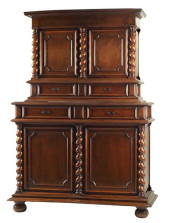 FRENCH PROVINCIAL CARVED SPIRA